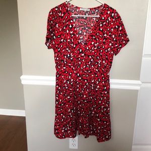 Ecowish Women’s Deep V Dress